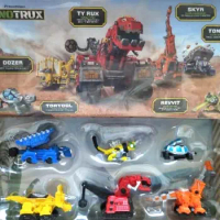 With Original Box Dinotrux Dinosaur Truck Removable Dinosaur Toy Car Mini Models Children's Gifts Dinosaur Models