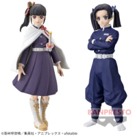 Bandai Original 15Cm かんざき あおい Action Figure Demon Slayer Anime Figure Toys For Kids Gift Collectible Model Ornaments