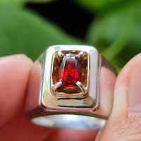 1.01ct Untreated Vivid Red Spinel Burma Myanmar top color Eye Clean ruby pigeon blood nh ntd nte