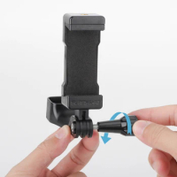 for DJI Osmo Pocket 3 Front Phone Holder Clip Handheld Shooting Expansion Adapter Accessory