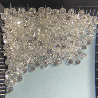 1carat / bag Loose diamond stone 1.30mm GH VS cvd diamond hpht diamond stone price