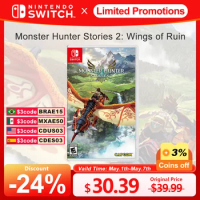 Monster Hunter Stories 2 Wings of Ruin Nintendo Switch Game Deals 100% Original Physical Game Card RPG Genre for Switch OLED