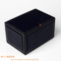 居長方形號餐巾紙盒黑色皮革抽紙盒售樓部辦公室紙巾盒