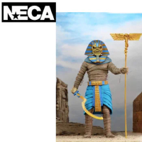 In Stock NECA Original Iron Maiden Band Pharaoh Eddie 8 Inches Cloth Doll Collection Gift To The Boy
