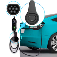 Permata Mall- MAIMEIMI Gantungan Charger Mobil Listrik Type 2 EV Holder - MM2