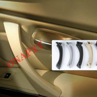 Armrest Inner Handle 6 PCS Car Interior Door Handle Carbon Fiber Interior Door Handle Door For BMW 3 Series E90 E91 E92