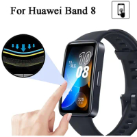 Full Screen Protector For Huawei Band 8 7 6 SmartWatch Wristband Protective Film For Honor Band 6 Clear TPU Cover Curved