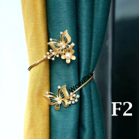 WowPay 1pcs Luxury Hook Pengait Jepit Horden Gorden Emas Gold Silver Mewah Sultan Stainless Hiasan R