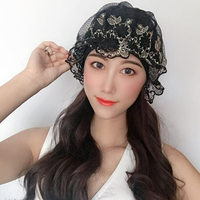 【樂天精選】2021新款韓國蕾絲泳帽女pu布料微防水長短發護耳不勒頭時尚泡溫泉