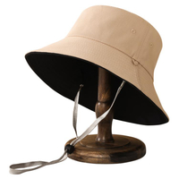 男士漁夫帽夏季ins遮陽防曬帽太陽帽子女黑色戶外釣魚大頭圍【摩可美家】