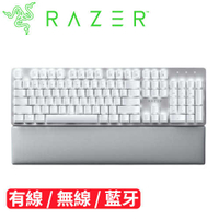 Razer 雷蛇 Razer Pro Type Ultra 無線機械式鍵盤 靜音黃軸 中文 白