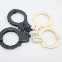 Mainan Borgol Tangan Borgol Plastik Handcuff Kunci Mainan Prank Aksesories Borgol Tangan Mainan