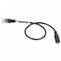 smartphone 3.5mm Jack to RJ9/RJ10 iPhone Headset to Cisco Office Phone Adapter Cable mobile phone to RJ9/RJ11 adapter