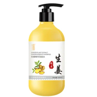 500 ml Ginger Juice Oil Control Fluffy Anti-Dandruff Ginger Shampoo Nourishing and smoothing hair conditioner