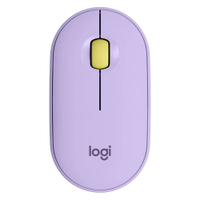 【Logitech 羅技】Pebble M350 鵝卵石無線滑鼠 星暮紫