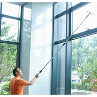 保潔工具擦玻璃神器加長伸縮桿刮刀刮水玻璃清潔器洗玻璃刷窗戶器