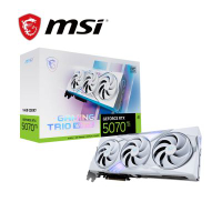 微星 RTX 5070 Ti 16G GAMING TRIO OC WHITE 顯示卡