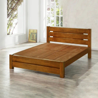 【本木】K58 現代實木床架/床檯-雙人5尺