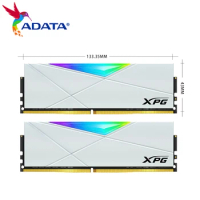 Original Adata DDR4 RGB Memory Ram 2PCS XPG SPECTRIX D50 3600MHz 8GB 16G 3200MHz 32GB Flash Memoria Ram for Desktop Computer
