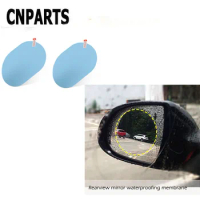 CNPARTS 2Pcs For Ford Focus Fiesta Mondeo Ranger Kuga Seat Leon Ibiza Lexus Car Rainproof Mirror Fil