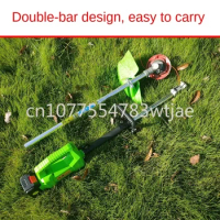 Agricultural high-power brushless electric lawn mower, fruit tree sawing and irrigation machine, lithium-ion charging lawn mower