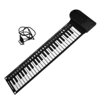 1PCS Piano keyboardist electronic out digital roll pad foldable electric piano can be rolled