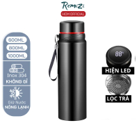 [Cập nhật hot trend] Bình Giữ Nhiệt REMIZI Bình Đựng Nước inox 304 600ml-1000ml BTC04