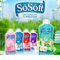 SOSOFT Detergen Cair Kosentrat Botol Sosoft 700ml Sakura Bloossom