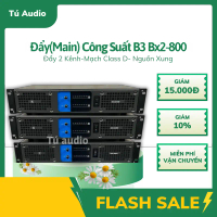 Đẩy công suất B3 Bx2-800 , đẩy 2 kênh đánh căng loa bass 30 Thiết bị âm thanh chất lượng cao