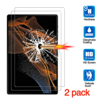 2PCS For Samsung Galaxy Tab S8 Ultra 2022 Tempered Glass Tablet Protective Film 9H Tab S8 Ultra 14.6" Screen Protector Glass