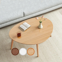 GeneralBazaar Small Coffee Table Simple Modern Small Round Table Home Balcony Small Table Sofa Side 
