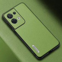 Luxury Leather Case For OPPO Reno 8 9 Pro Plus 5G Back Cover Matte Silicone Protection Phone Case For OPPO Reno 7 Pro 7 SE Coque
