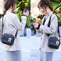 Tas Kamera Universal Digital Bag Kotak Canvas Dslr Handycam Drone Mirrorless Lighting Camera Bag Len
