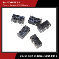 1pcs 3D Printer Parts Klicky Probe for Voron 2.4 Trident Voron1.8 V2.4 Auto Leveling Omron limit endstop switch D2F-5