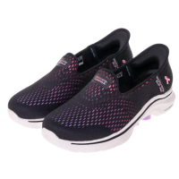 【SKECHERS】女鞋 健走系列 瞬穿舒適科技 GO WALK 7 粉紅絲帶限定款 寬楦款(125255WBKMT)