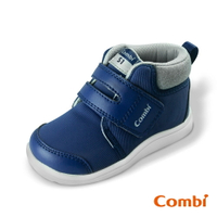 Combi日本康貝機能休閒童鞋-NICEWALK醫學級成長機能鞋B2001BL藍(寶寶段.中小童段)