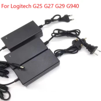 24V DC Adapter Charger for Logitech G25 G27 G29 G940 Steering Wheel Simracing Power Supply Cord Accessories