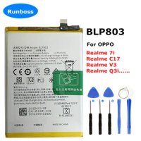 New BLP803 5000mAh High Quality Replacement Mobile Phone Battery for Oppo Realme C17，Realme V3 5g，Realmi Q3i，Realme 7i