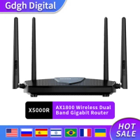 TOTOLINK Gigabit Wireless Router X5000R 1.8Gbps Wireless WiFi 6 Technology Core Dual band signal Amplifier Whole House Coverage