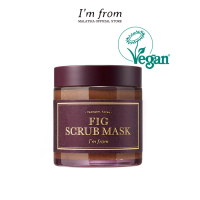 I'm From Fig Scrub Mask (120g/4.23oz) Gentle Exfoliating Face & Body Wash-Off Mask for All Skin Type