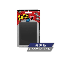 美國FLEX TAPE強固型修補膠帶 迷你隨手包-黑色 7.65cm x 10.2cm