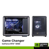 GeForce RTX AI PC Myth M3 GeForce RTX 5060 - Ryzen 5 Black-RAM 16GB