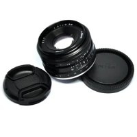 JINTU 35mm F/1.7 big Wide Angle Manual Lens APS-C for Sony E Mount Mirrorless NEX3 NEX3N NEX5 NEX5T NEX5R NEX6 NEX7 A6500 Camera
