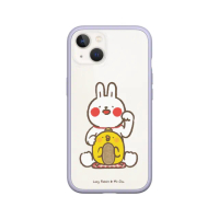【RHINOSHIELD 犀牛盾】iPhone 11/11 Pro/Max Mod NX手機殼/懶散兔與啾先生-招財(懶散兔與啾先生)