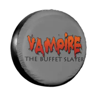 Buffy The Vampire Slayer Spare Tire Cover for Jeep Pajero Custom TV Show Waterproof Car Wheel Covers 14" 15" 16" 17" Inch