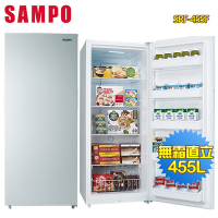 SAMPO聲寶 455公升直立式冷凍櫃SRF-455F 含拆箱定位+舊機回收