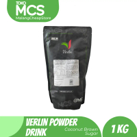 VERLIN Bubuk Minuman rasa COCONUT BROWN SUGAR / Verlin Bubble Drink 1kg