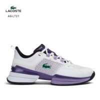 LACOSTE 網球鞋 AG-LT21 ULTRA 女款 白紫 運動鞋