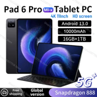 2024 Original Pad 6 MAX Tablet Global Version Android 13 Tablet PC Snapdragon 8 gen2 16GB 1TB 5G GPS WIFI Mi Tab Pad 6 Tablets