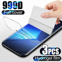 3PCS Full Cover Screen Protective Film For LG K42 K52 K62 Q6 Q52 Hydrogel Film For LG V20 V40 V40 V50 G8S ThinQ Stylo 5 6
